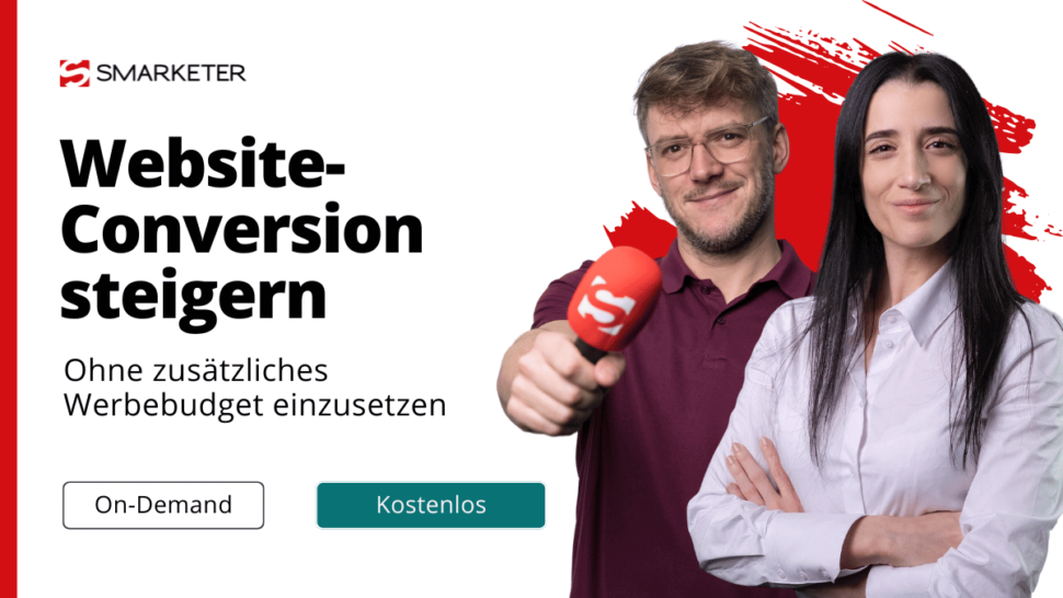 Website-Conversion ohne zusätzliche Kosten steigern? - Smarketer Podcast