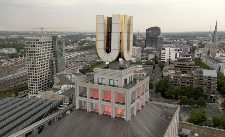 Dortmund U Tower Luftaufnahme