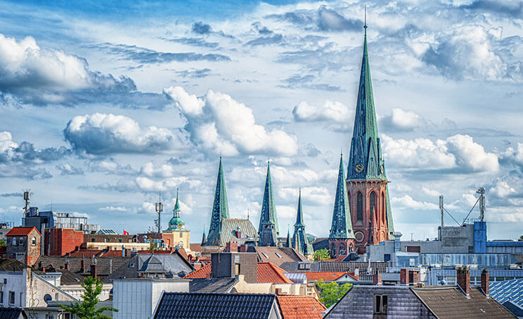 Oldenburg Altstadt Panorama