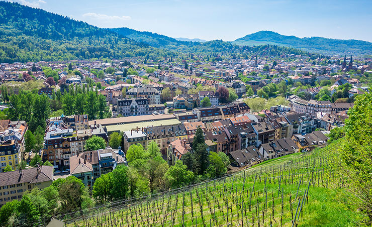 Freiburg im Breisgau Stadtbild